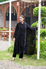 Attractive viscose lines Pant suit with inner and Dupatta